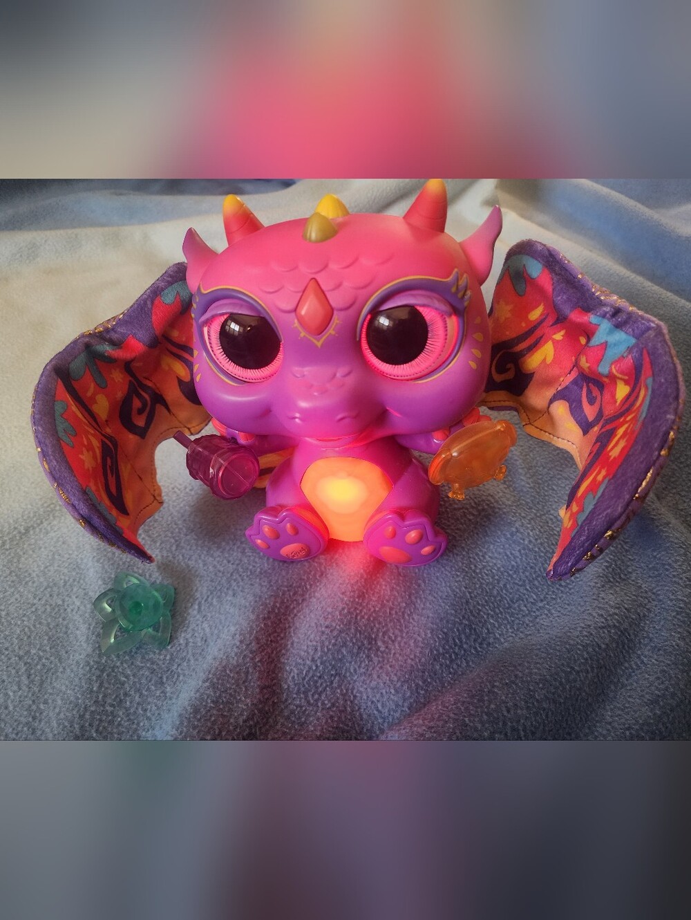 FurReal Friends Moodwings Baby Dragon Interactive Pet Toy, 50+ Sounds & Reaction